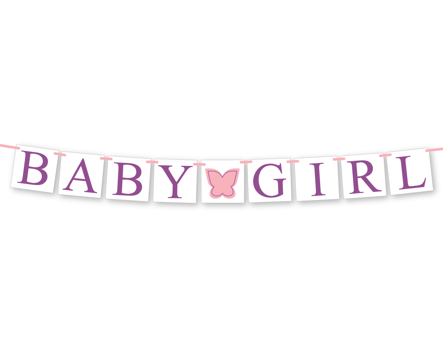 Butterfly baby shower decorations - Celebrating Together
