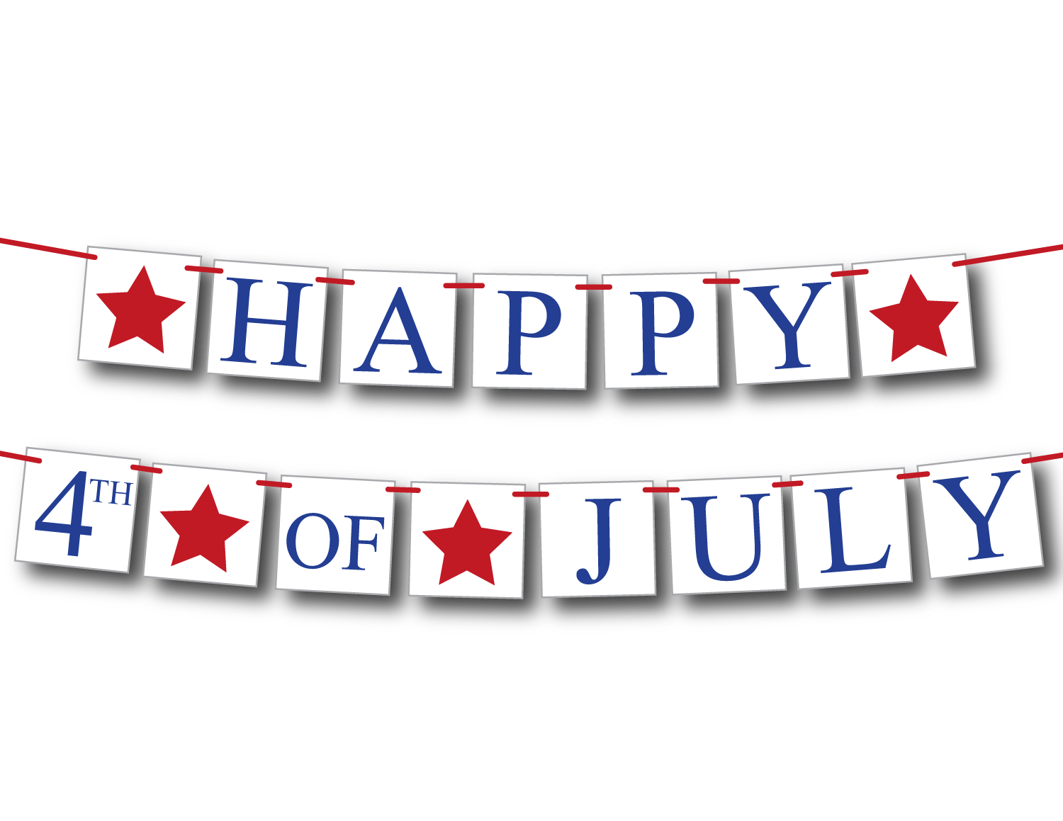 4th of July Party Decorations - Celebrating Together
