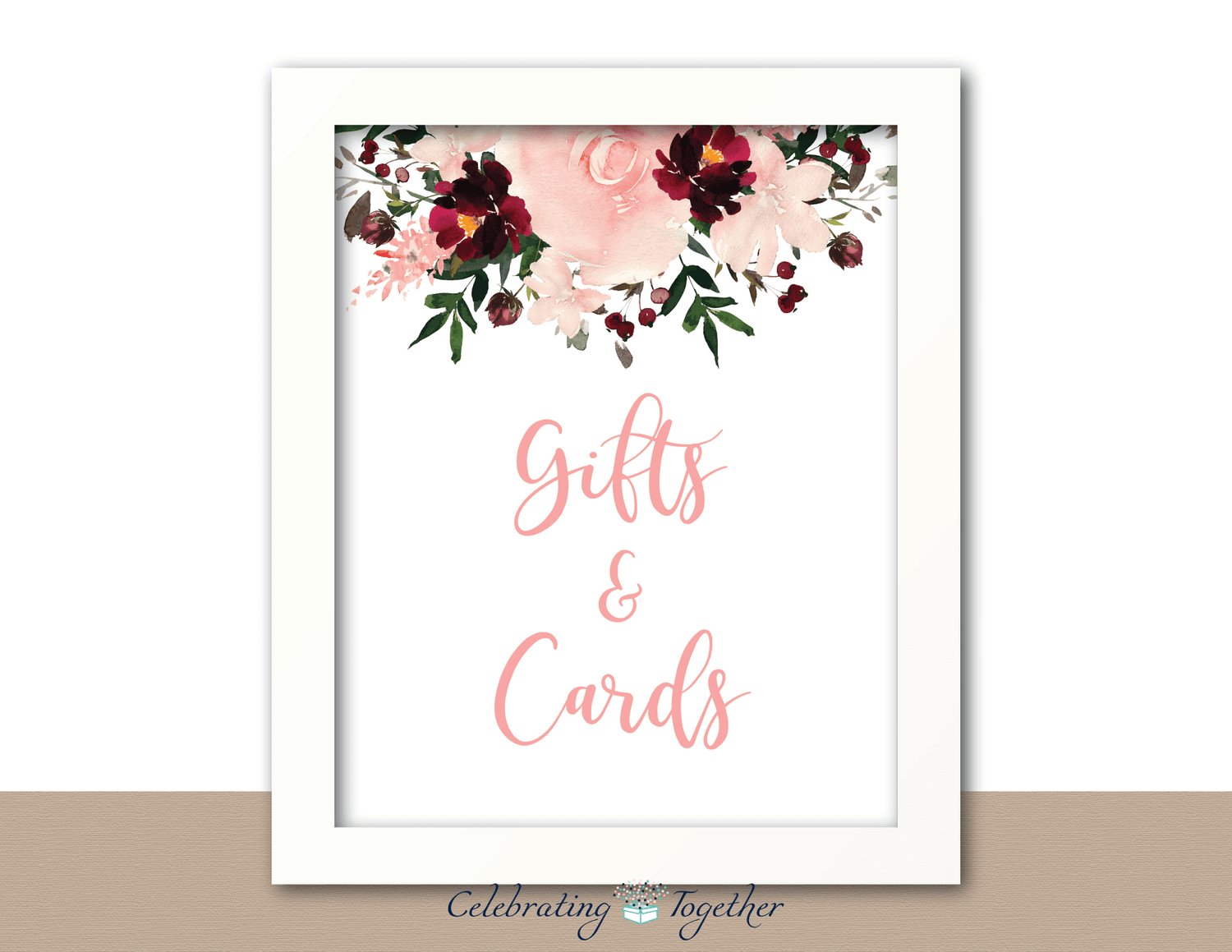 wedding decorations - printable wedding signs - wedding banners