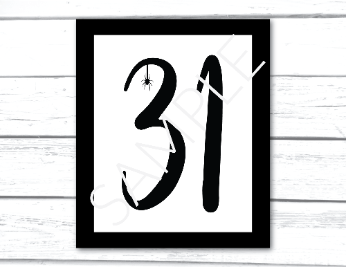 diy halloween sign design files - Melissa Talbott