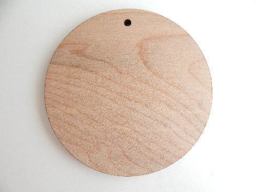 wooden ornament blank