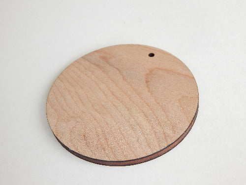 laser cut wood ornament blanks