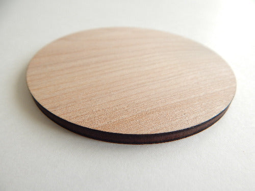 1/4" wooden rounds -
