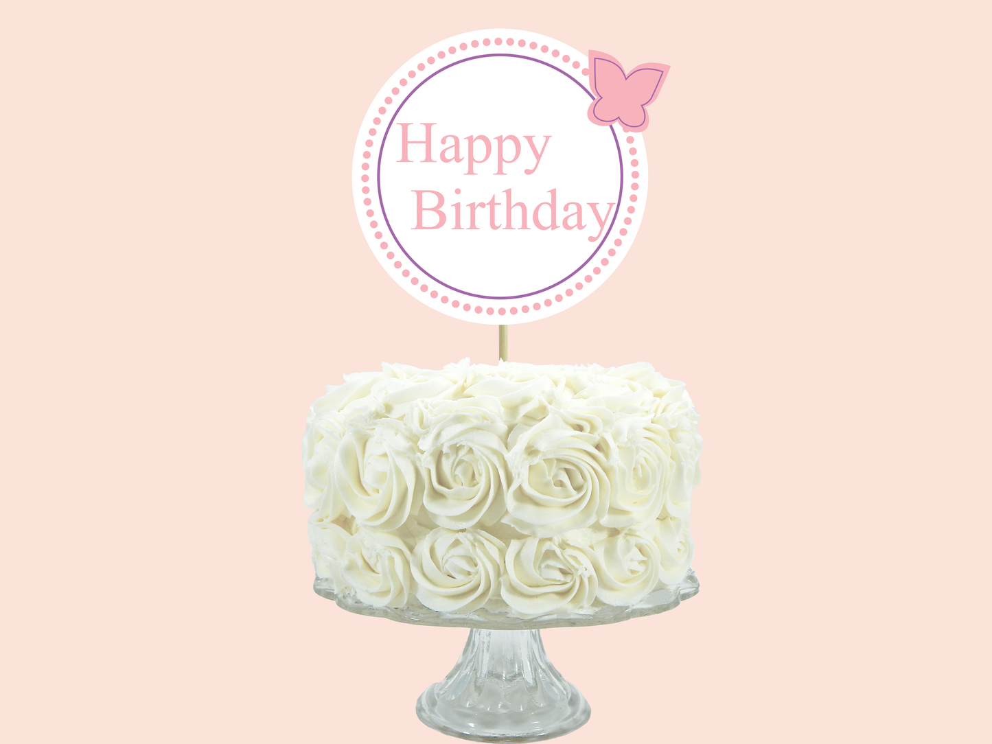 butterfly birthday cake decoration - Celebrating Together