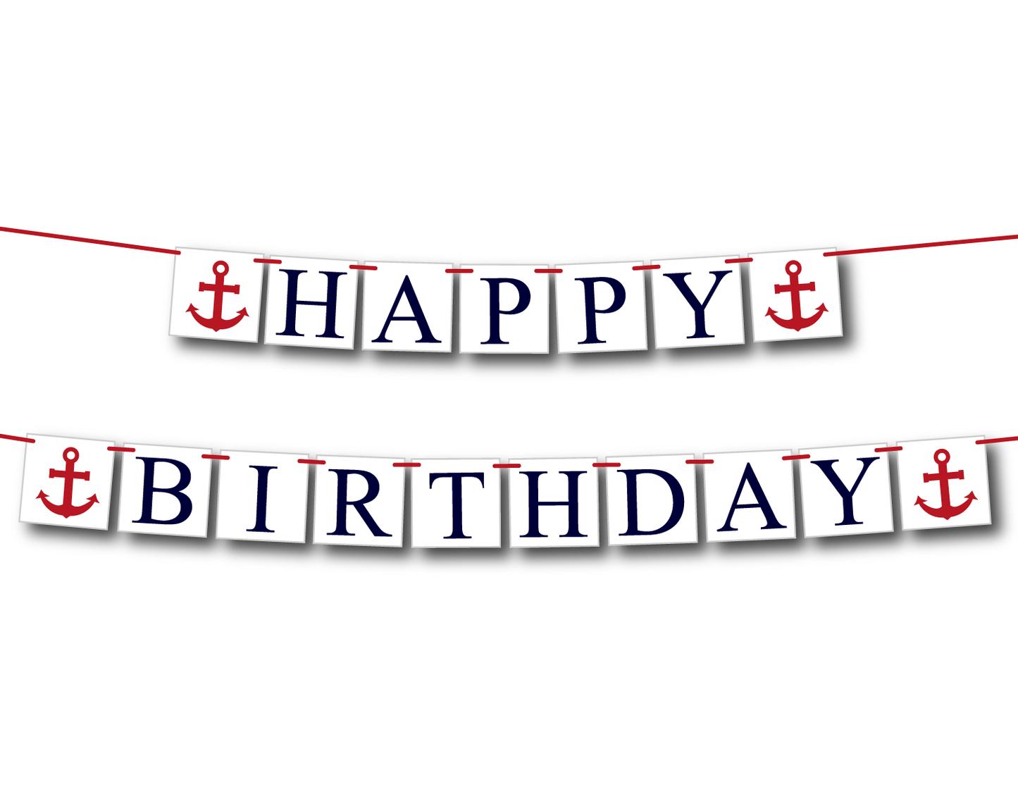 DIY happy birthday banner - Celebrating Together