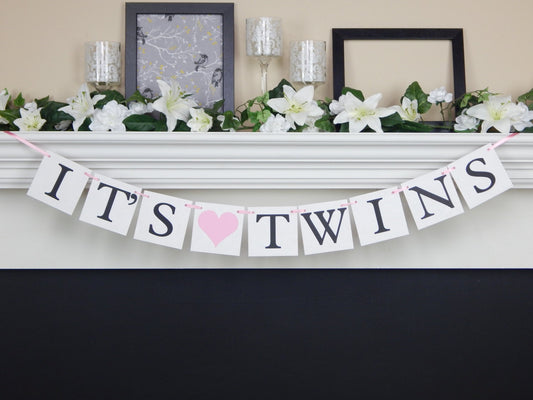 It's Twins Banner - Hearts