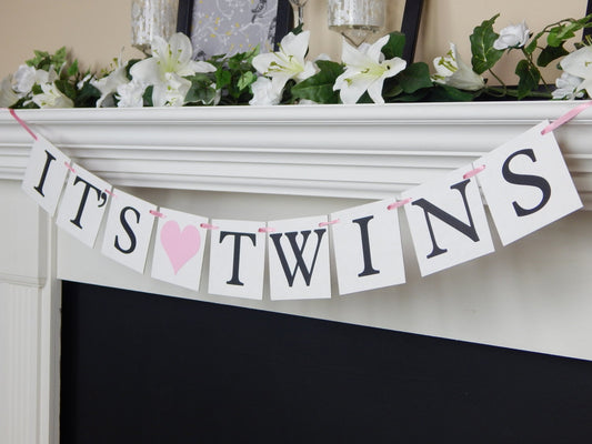 It's Twins Banner - Hearts