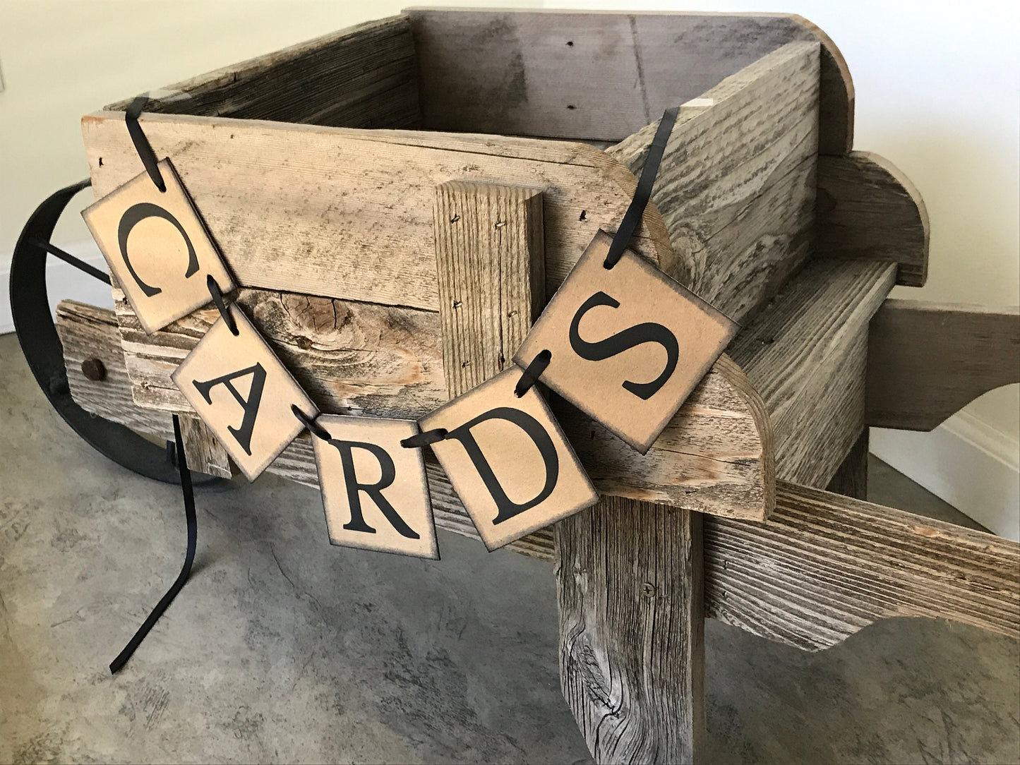 Mini Cards Banner - Rustic