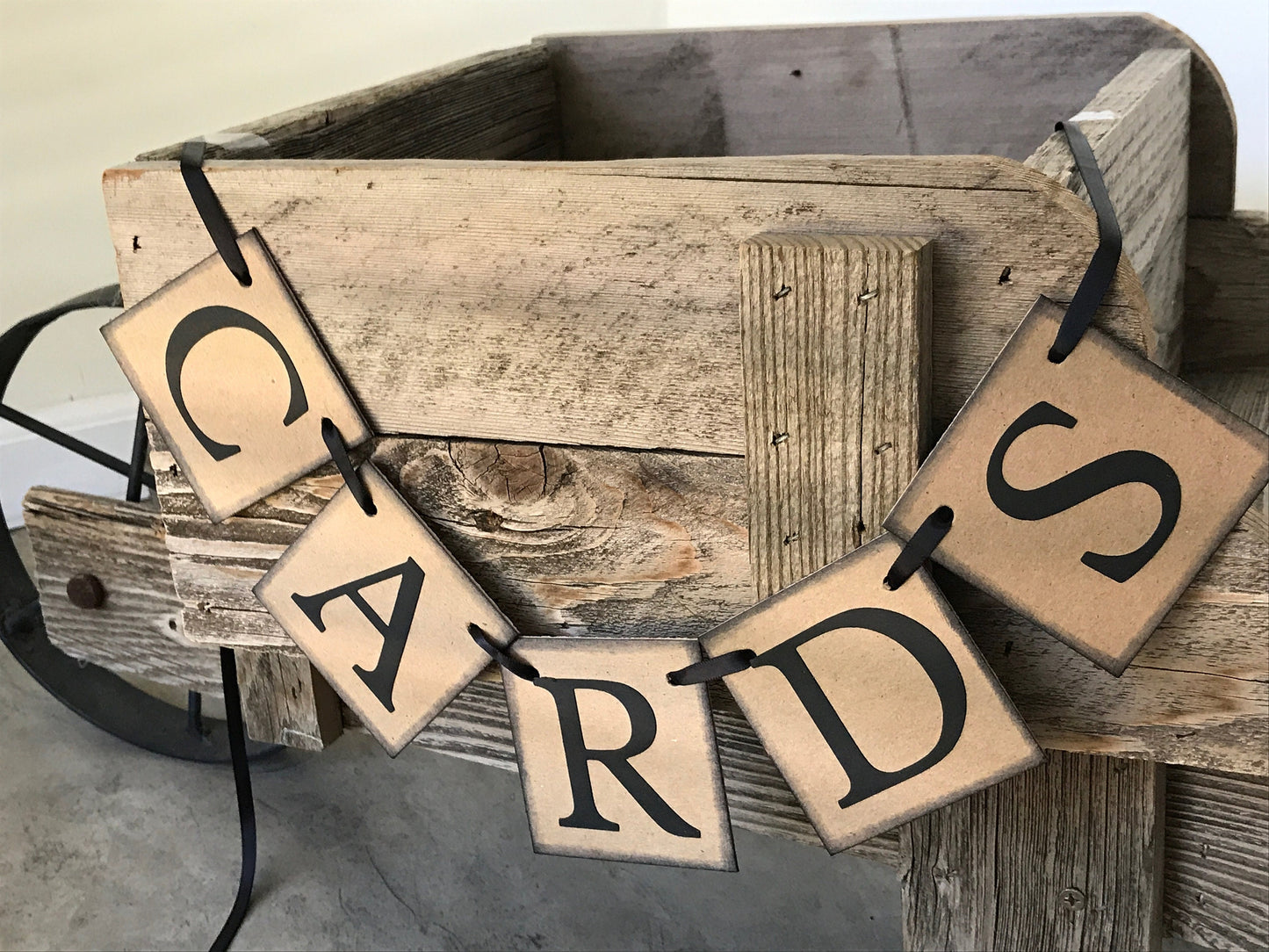 Mini Cards Banner - Rustic