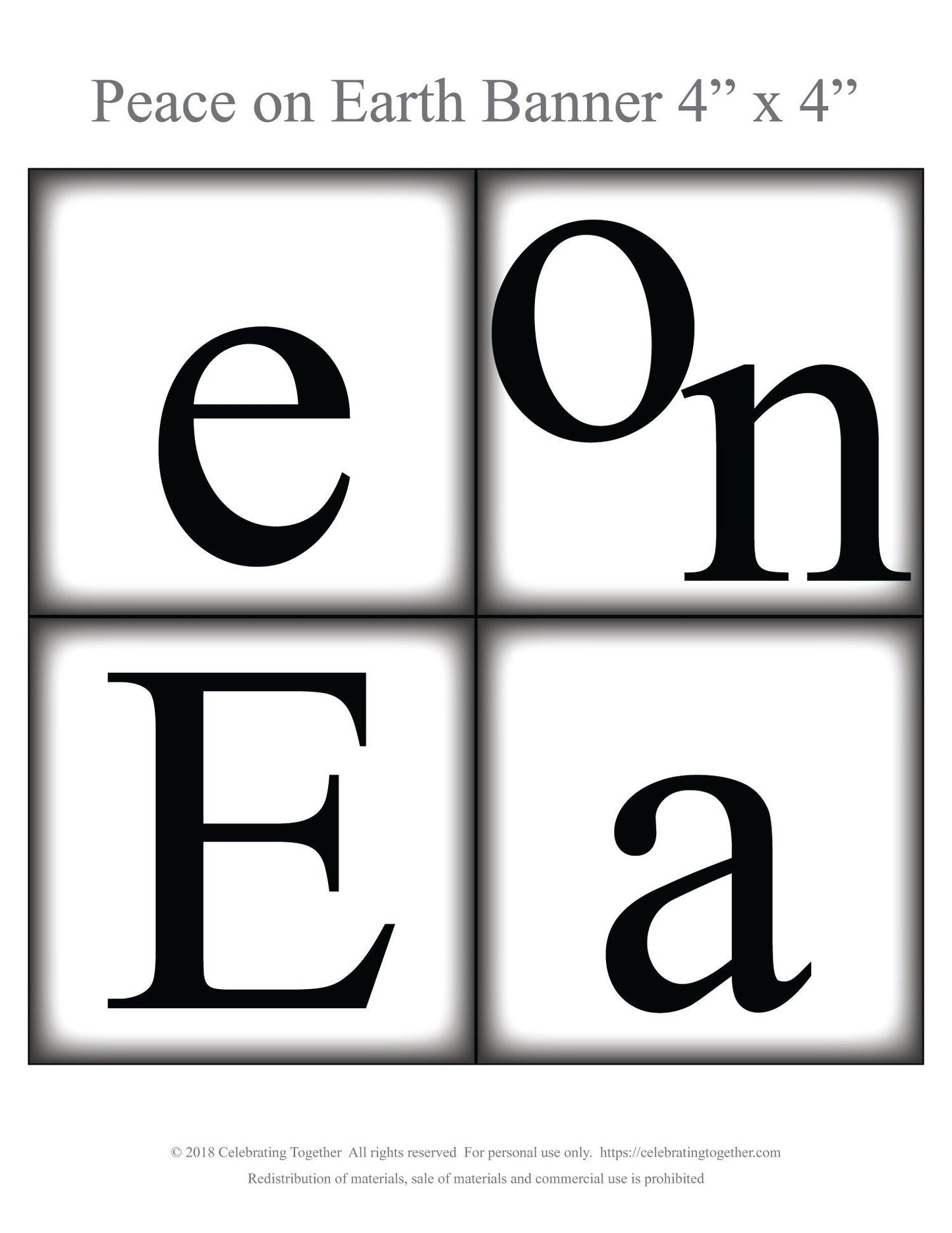 PRINTABLE Peace on Earth Banner with gold stars, instant download christmas garland for living room mantel, holiday fireplace decor