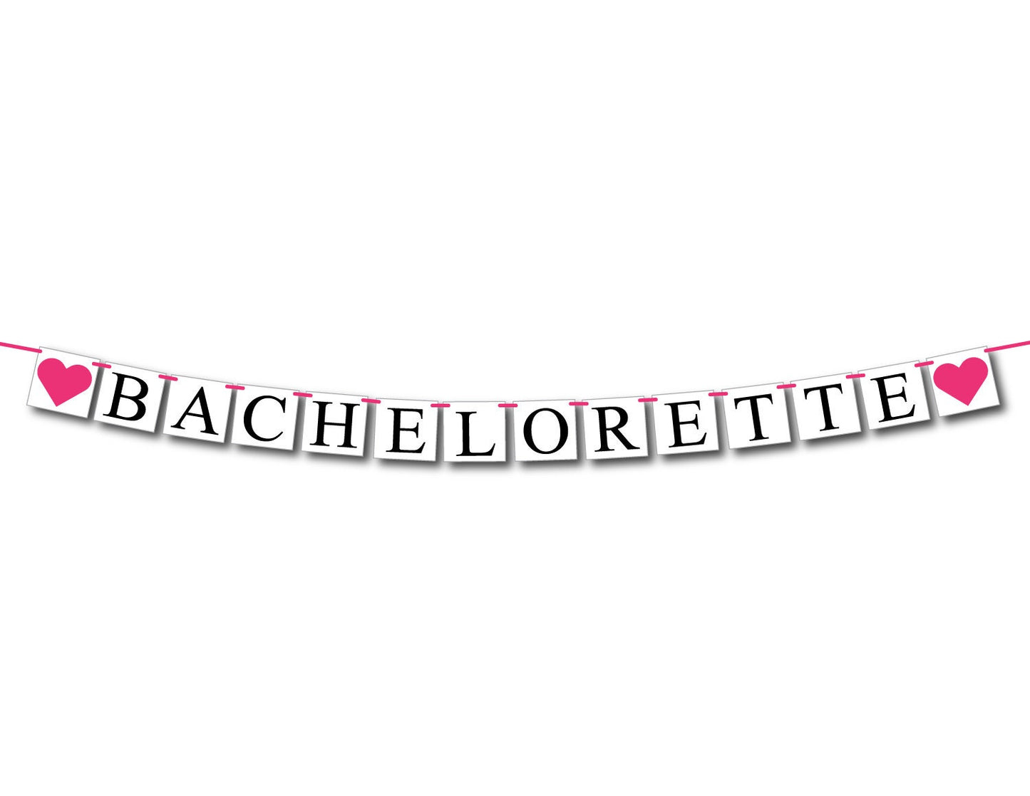 bachelorette banner - bridal shower decorations