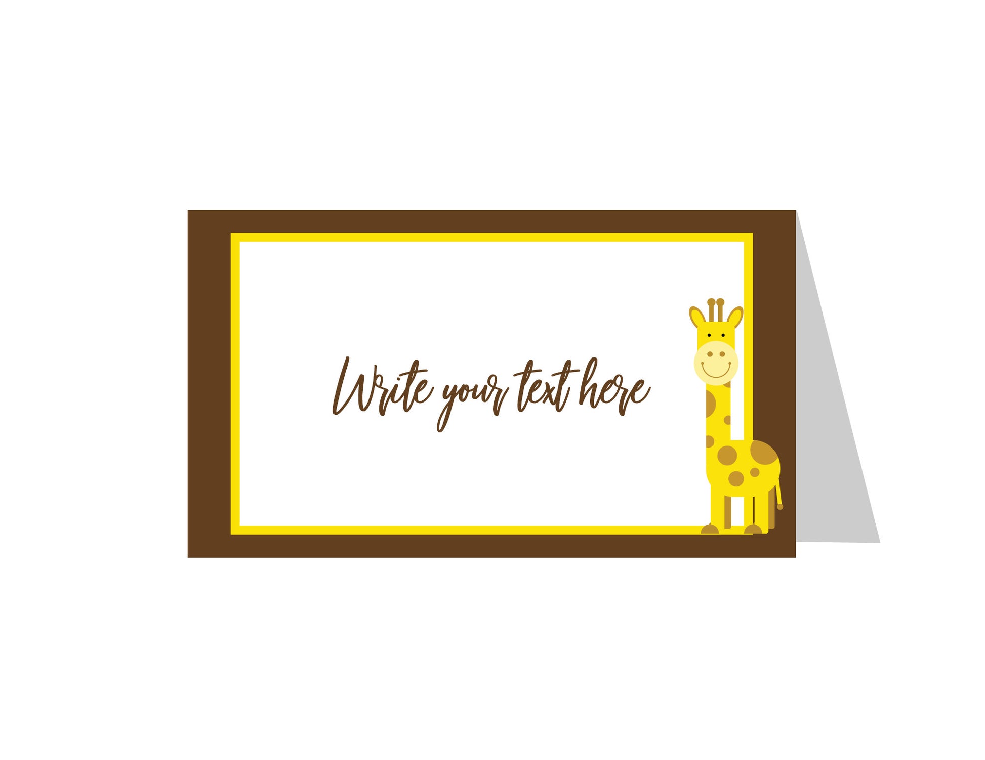 Printable birthday tent cards - Celebrating Together