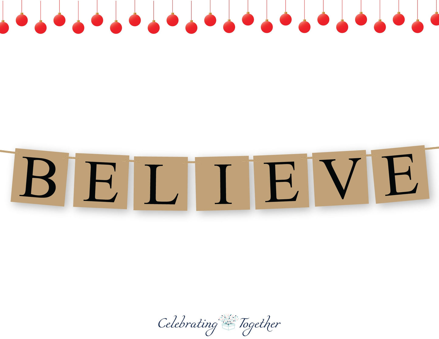 Rustic Believe Banner