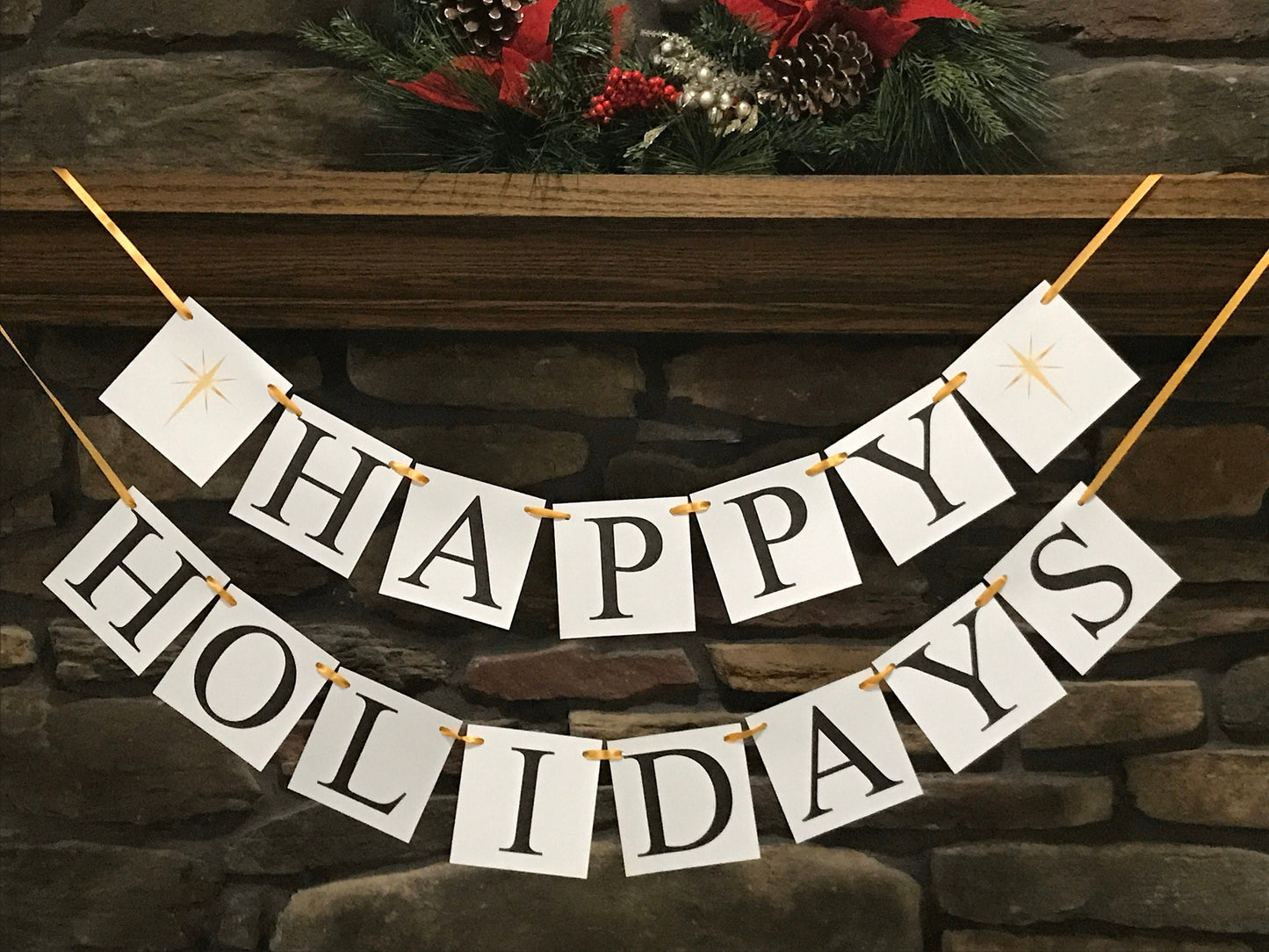 Happy Holidays Banner - North Star