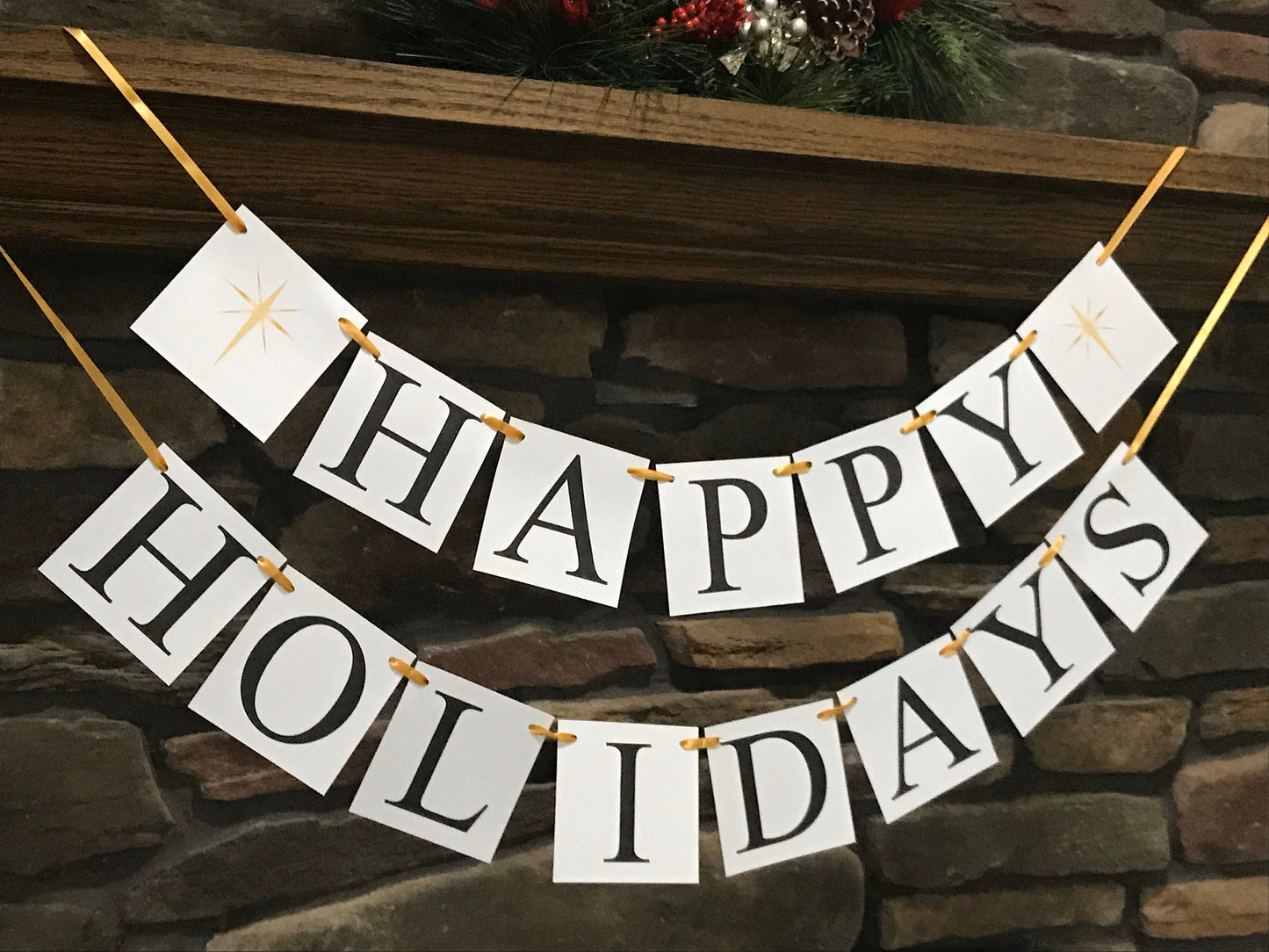 Happy Holidays Banner - North Star