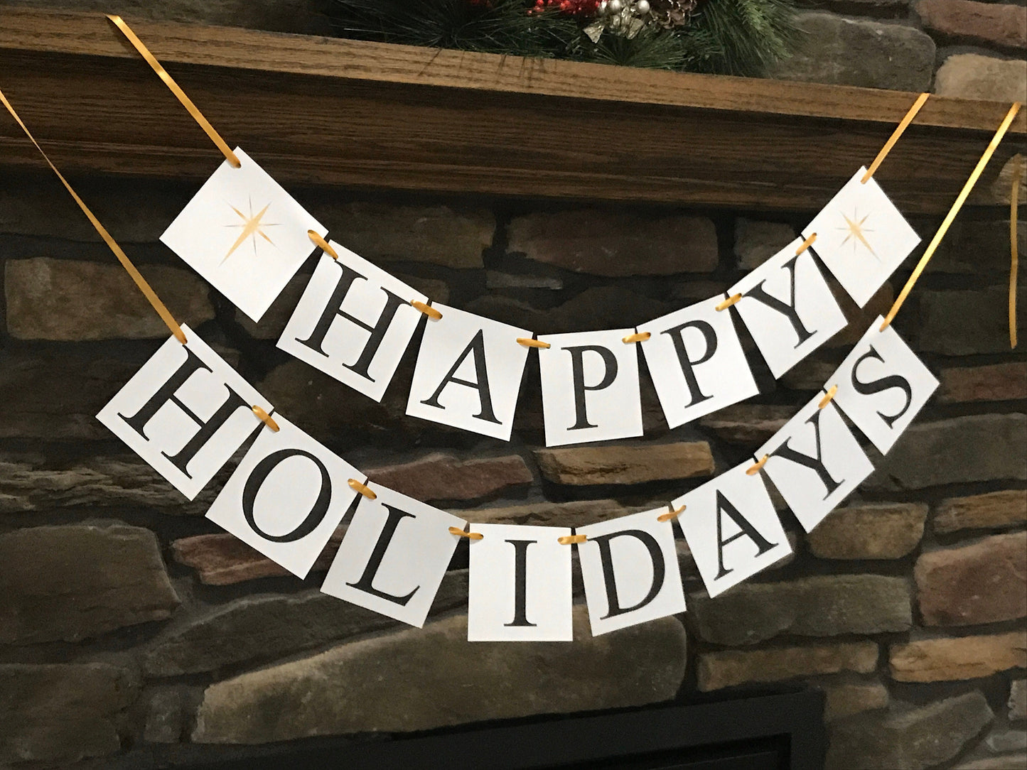 Happy Holidays Banner - North Star
