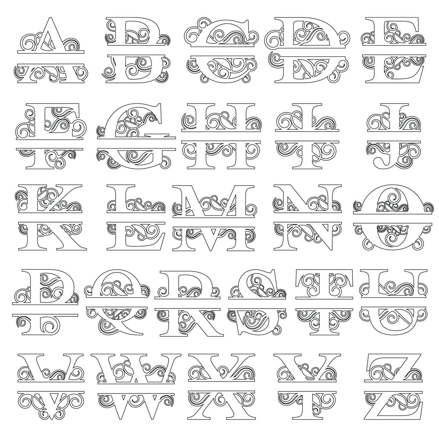 monogram samples