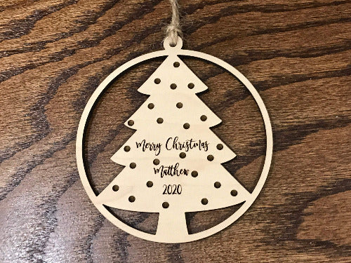 personalized christmas ornaments - Woodbott