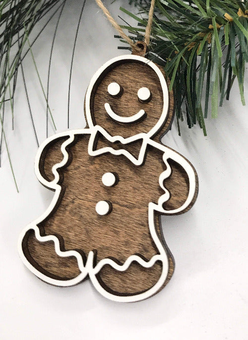 gingerbread man ornament