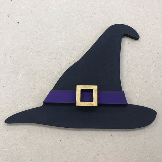 diy halloween tiered tray witch's hat
