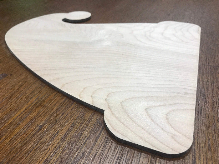 sign making blanks - wooden santa hat