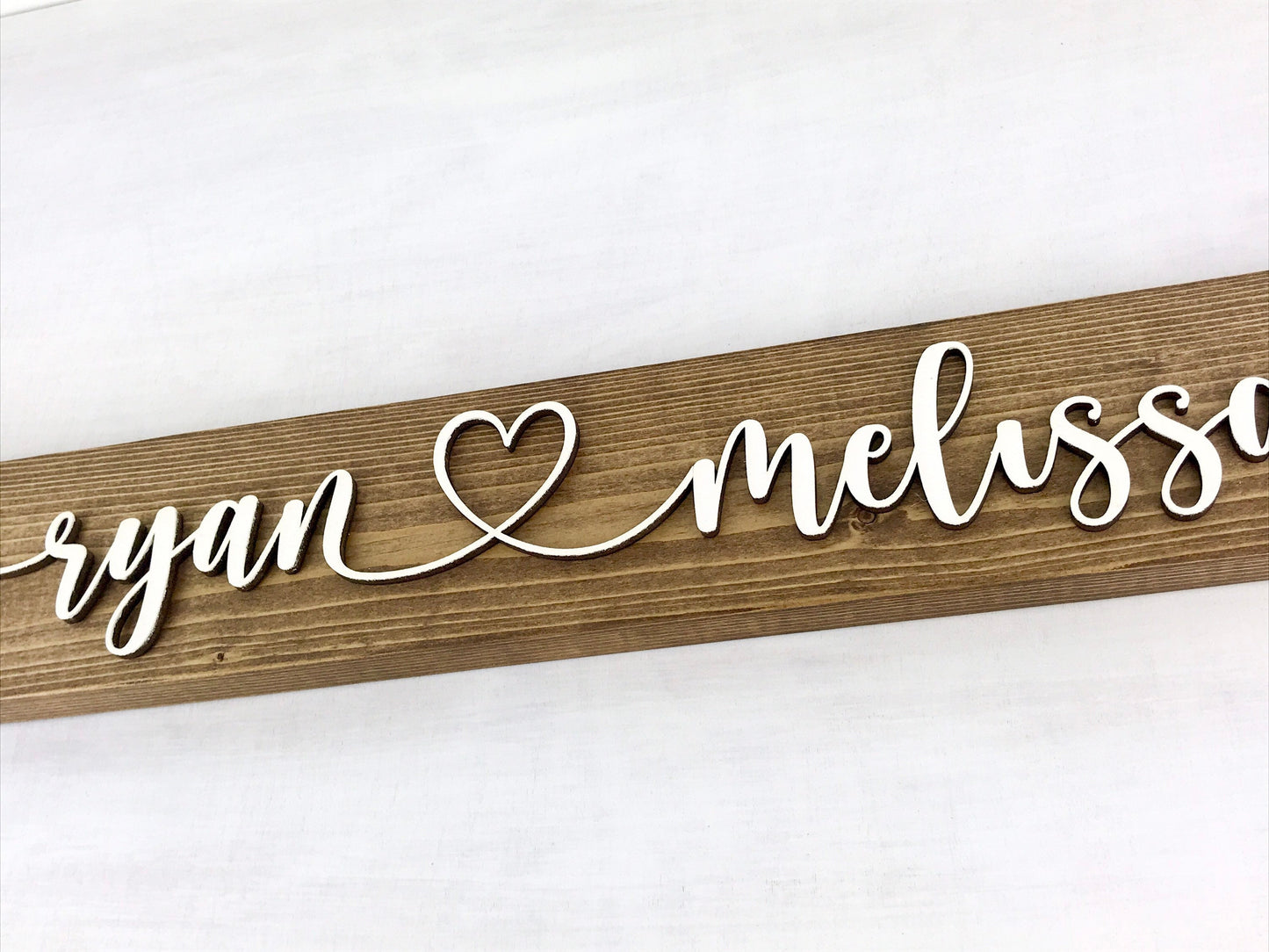 wedding name sign