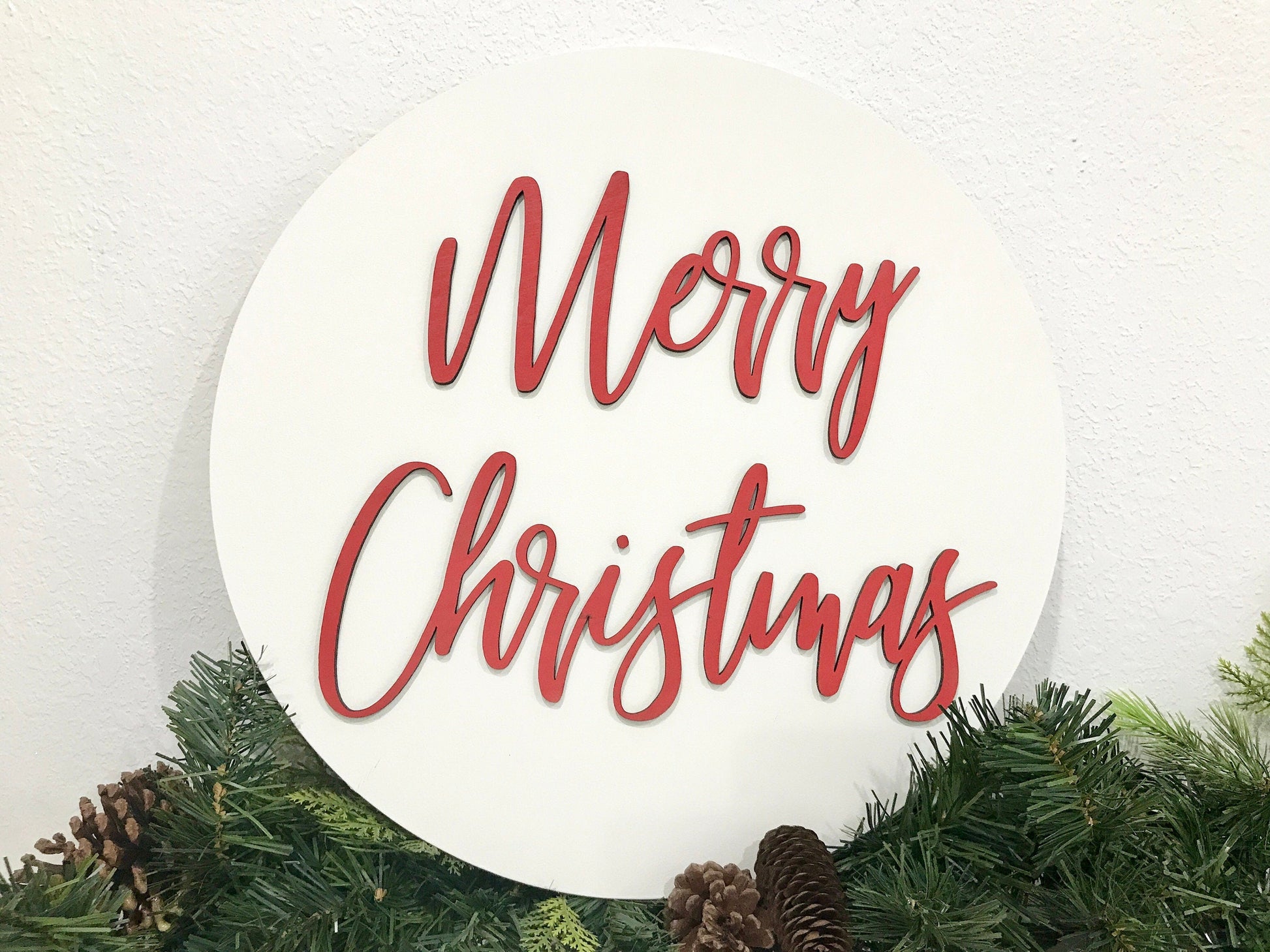merry christmas sign