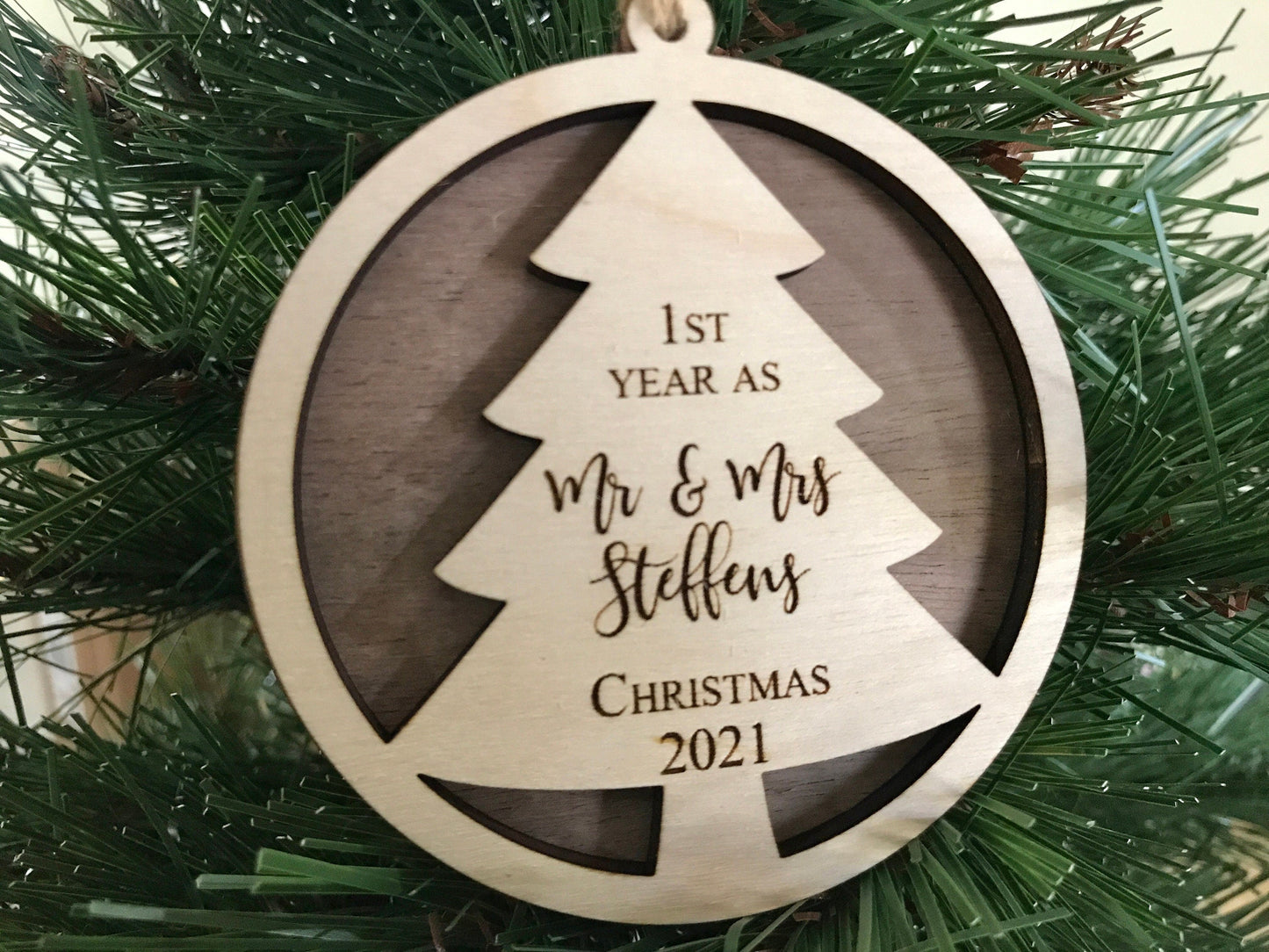 personalized name ornament - custom christmas ornaments