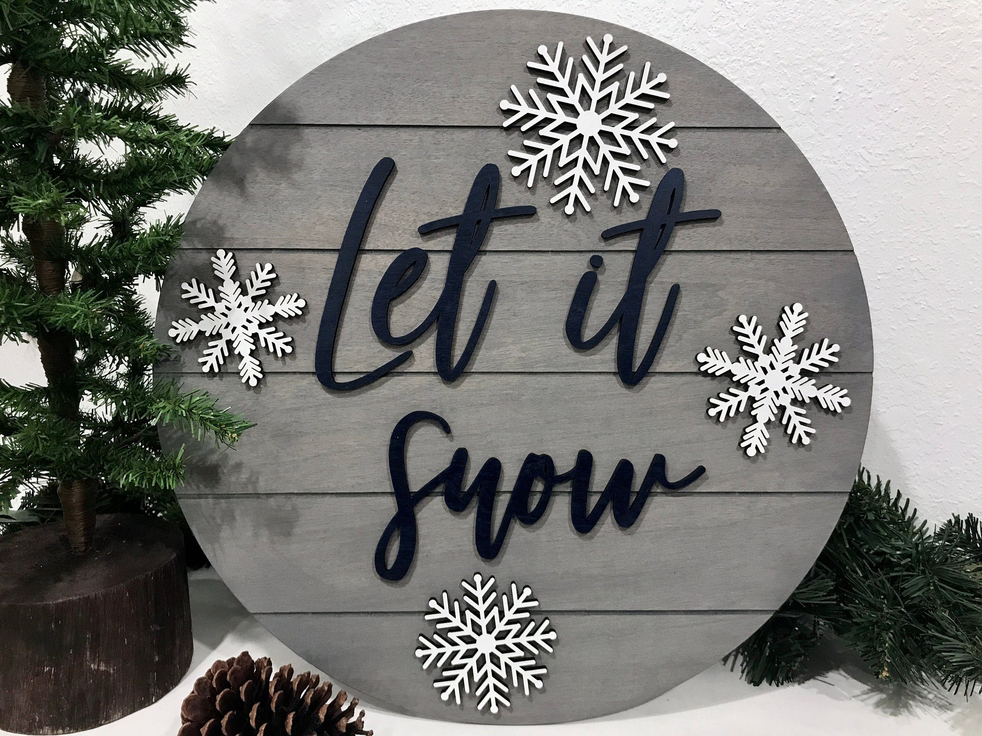 let it snow sign
