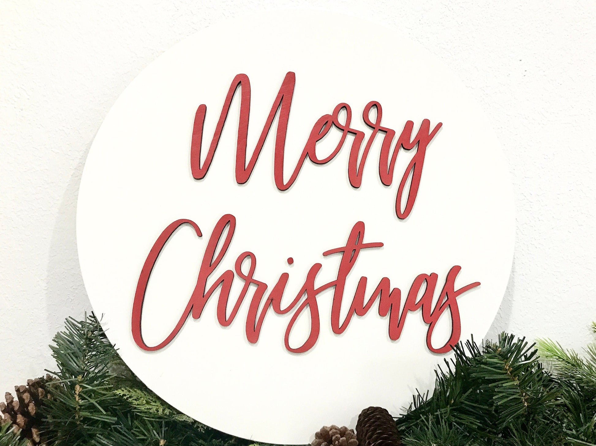 merry christmas sign