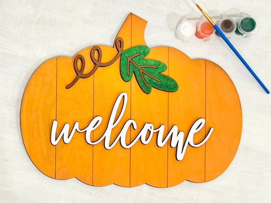 Fall Welcome Sign Kit