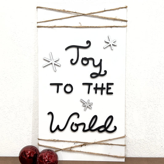 Joy To The World Sign Kit