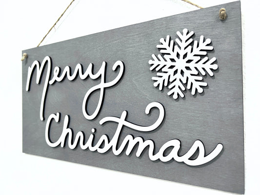 Merry Christmas - Snowflake