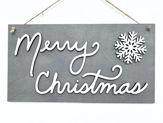 Merry Christmas - Snowflake