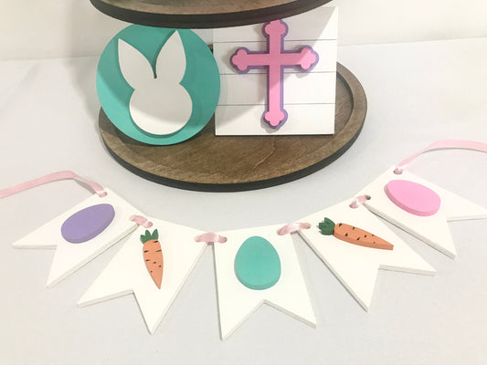 DIY Easter Tiered Tray Sign Kit