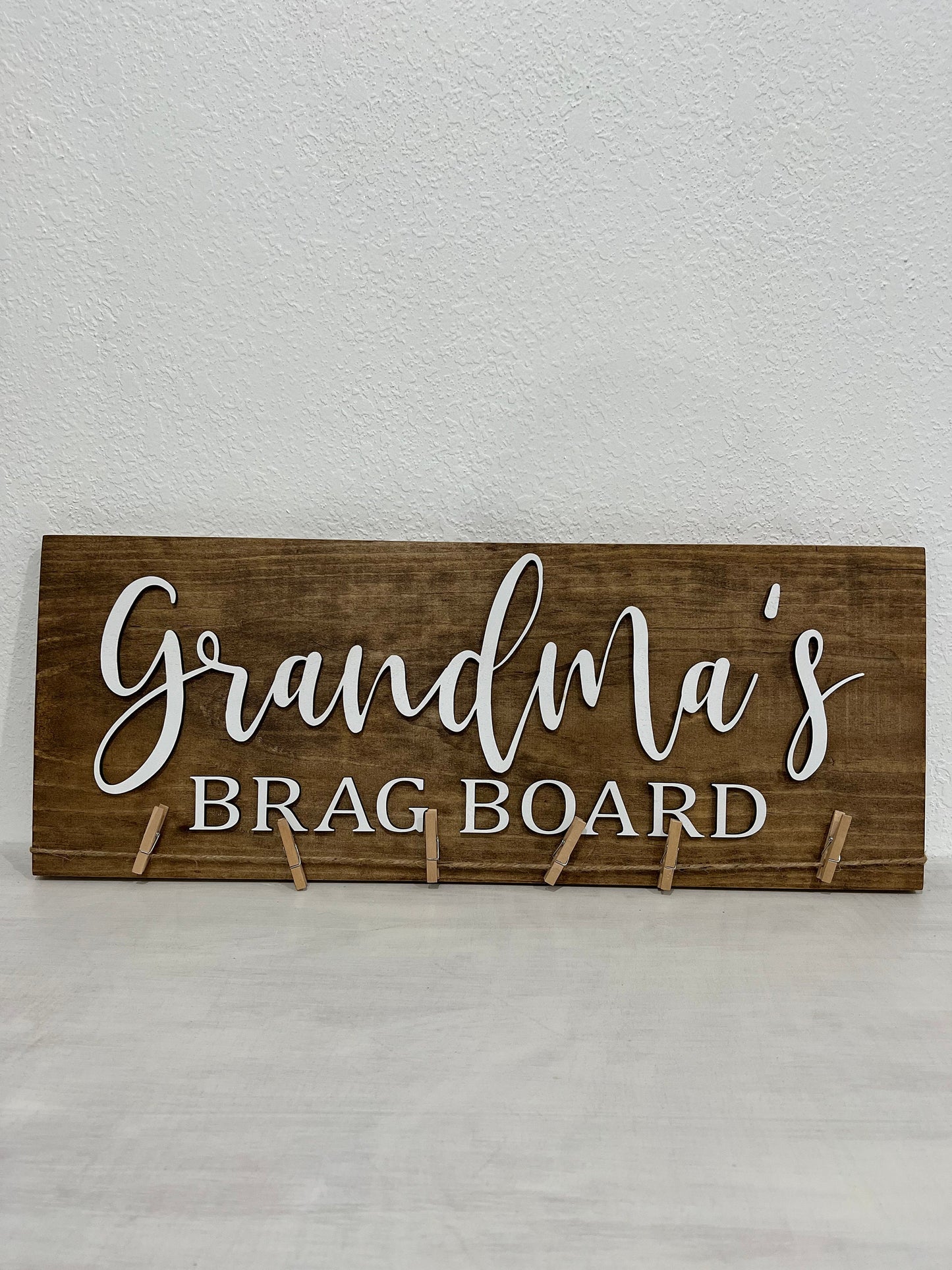 Grandma's Brag Board Sign