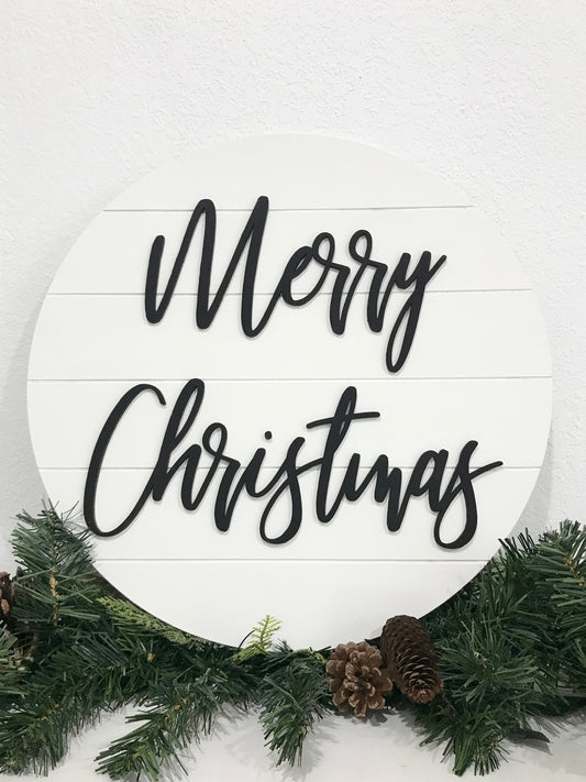 Merry Christmas sign, Christmas decorations, 3D holiday decor, patio shiplap wood signs, living room wooden sign wall hanging, mantel decor
