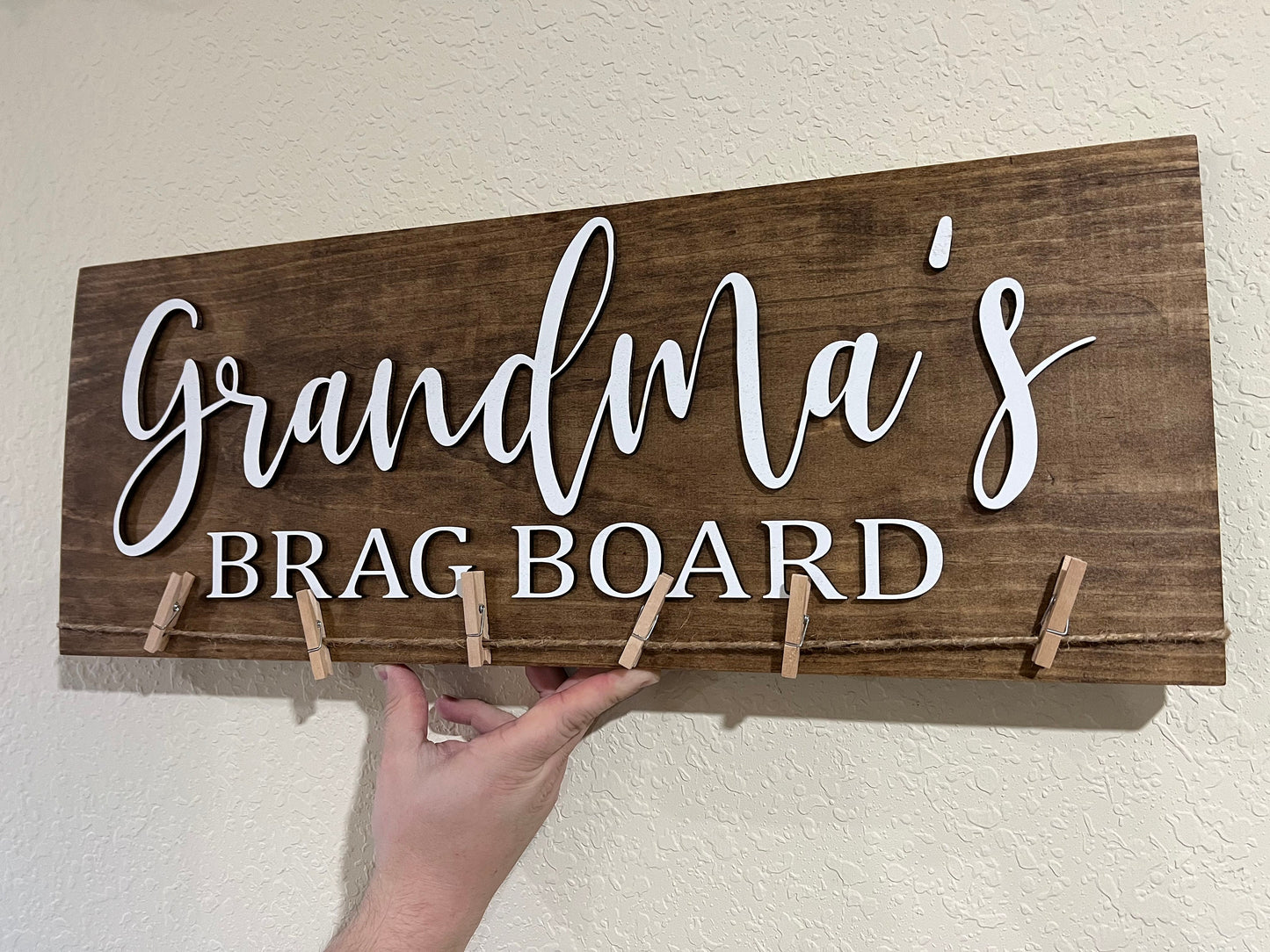 Grandma's Brag Board Sign