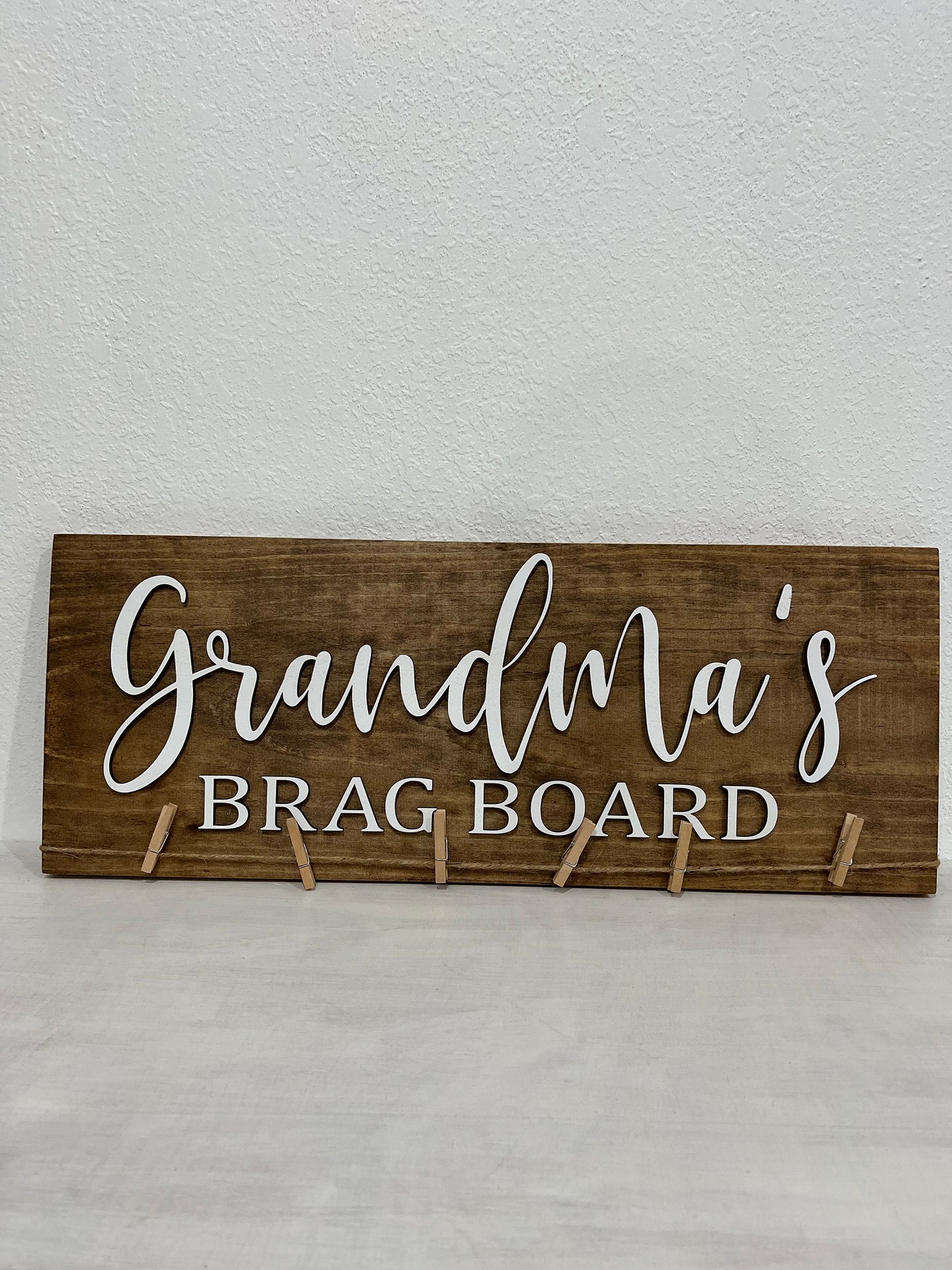 Grandma's Brag Board Sign