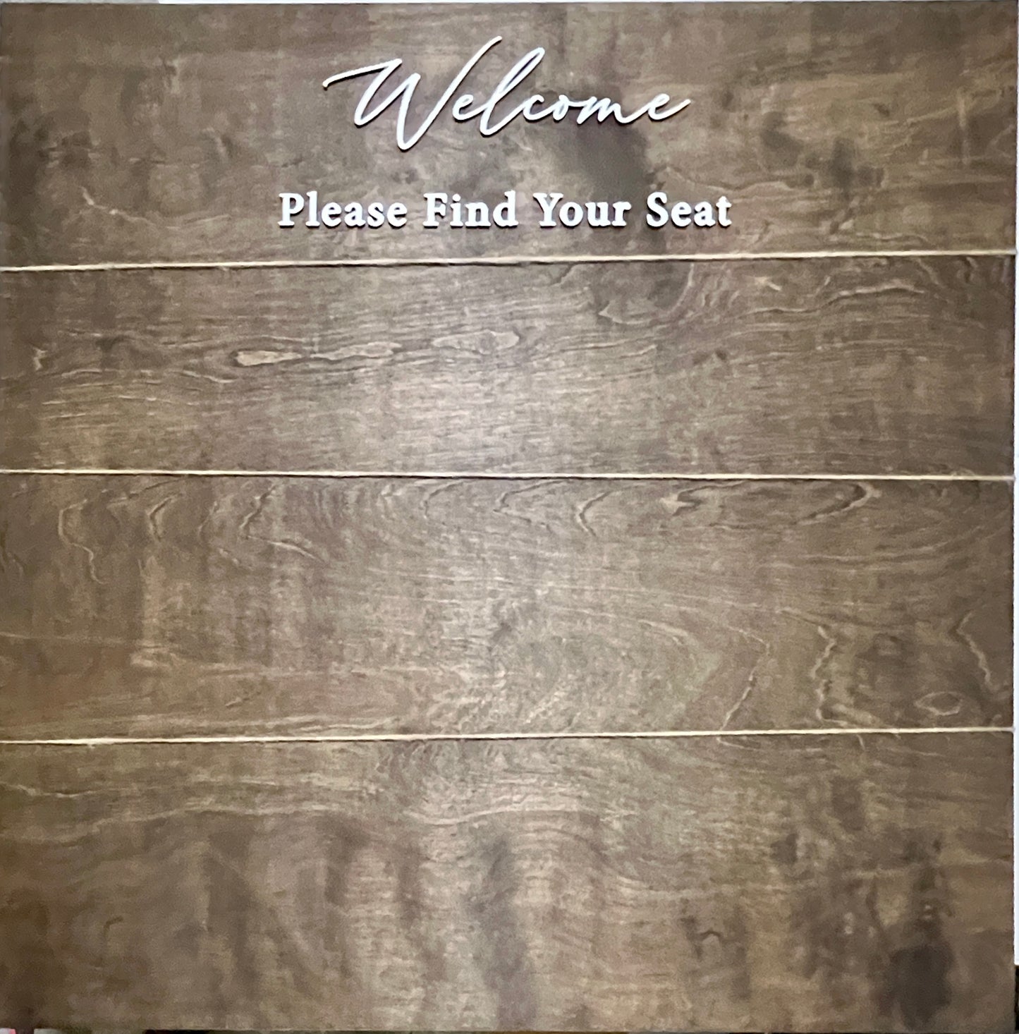 welcome wedding sign - Celebrating Together