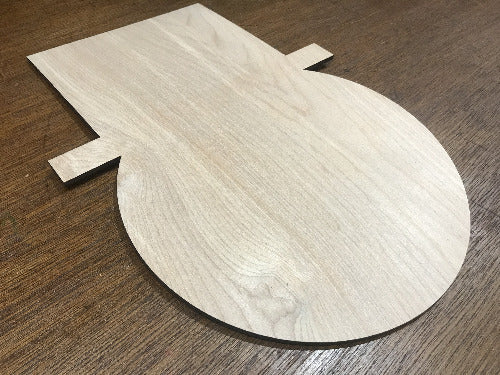 1/4 inch wood blanks - Christmas sign making DIY wooden blank