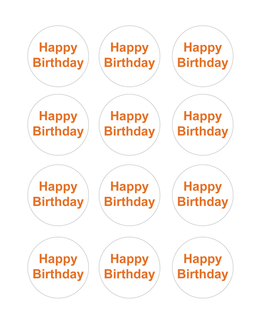 DIY safari happy birthday cupcake picks - Celebrating Together