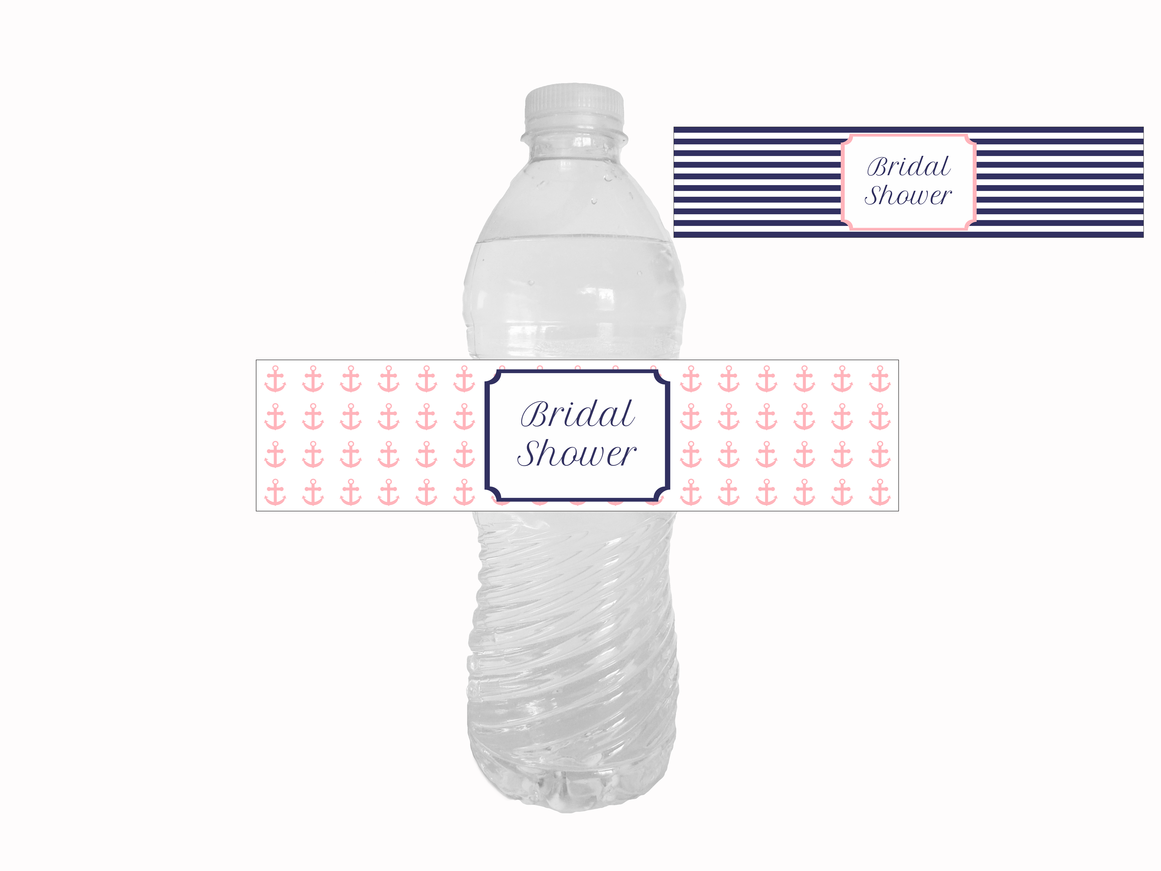 Printable Bridal Shower Water Bottle Labels - Bachelorette Water Bottle ...