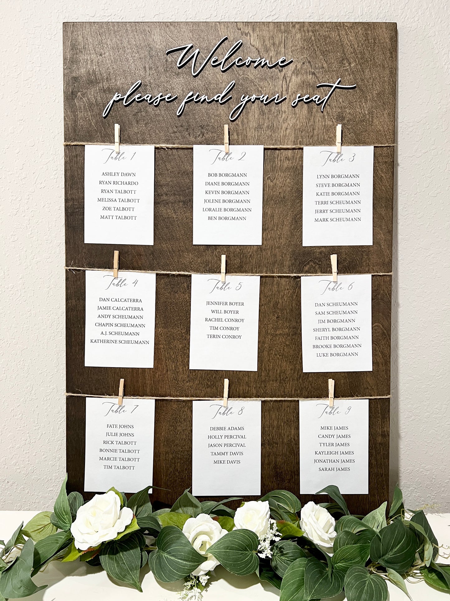 welcome please find your seat wedding seating chart sign diy lettering kit