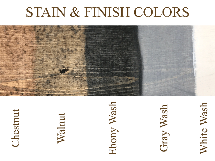 stain and wood finish colors 