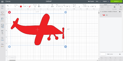 airplane svg for Cricut - silhouette cut file - Melissa Talbott