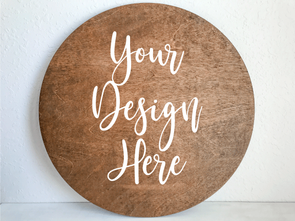 add your own text stained wooden sign mockups - Melissa Talbott