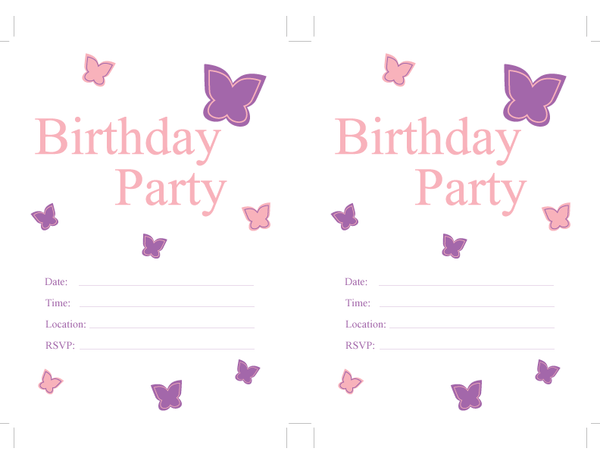 Printable Butterfly Birthday Party Decor Bundle - DIY Birthday Kit ...