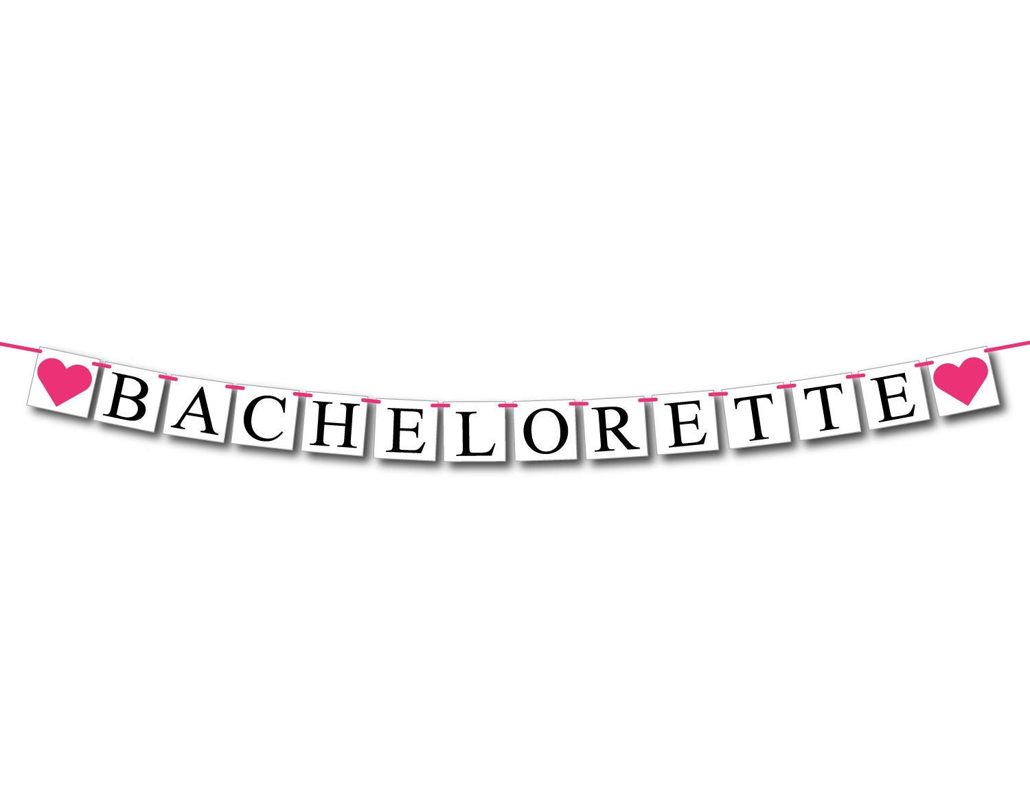bachelorette banner - bridal shower decorations