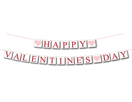 happy valentine's day banner